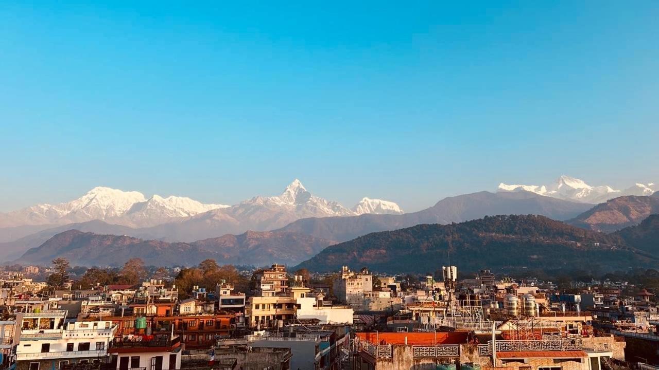 Penthouse 3 Bedroom Apartment With A Beautiful View Pokhara Buitenkant foto