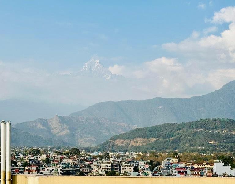 Penthouse 3 Bedroom Apartment With A Beautiful View Pokhara Buitenkant foto